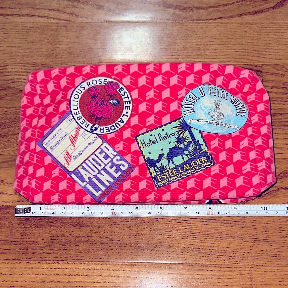 Estee Lauder Vibrant Pink Travel Pouch